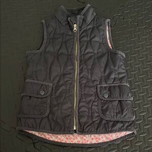 Kids Quilted navy Vest